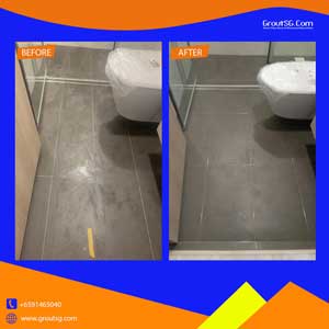 Epoxy grouting